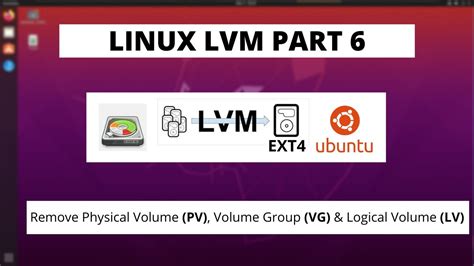 lvm2 remove pv from lv|remove physical volume from group.